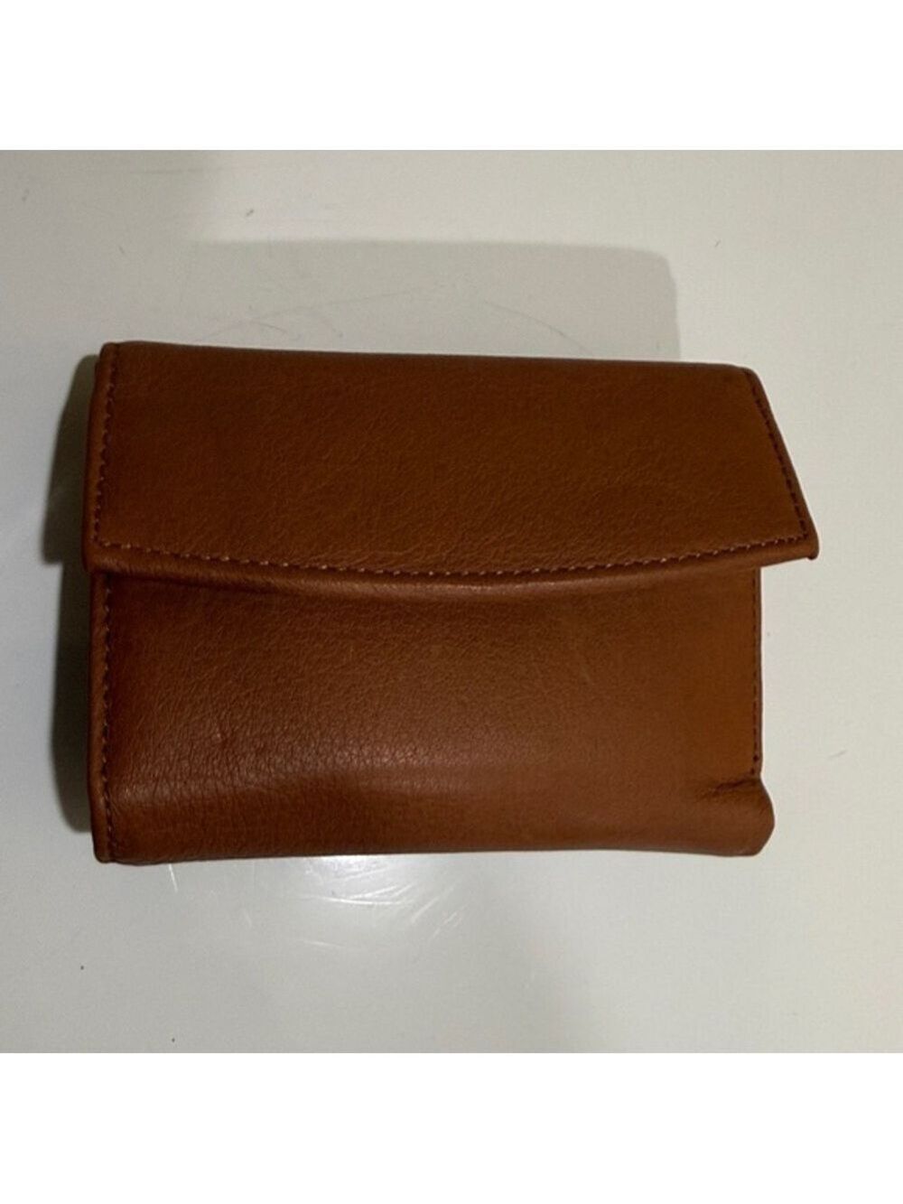 Elegant Brown Genuine Leather Women's Wallet Men’s wallet Cardholder Mini wallet